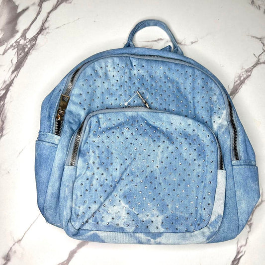 Denim backpack