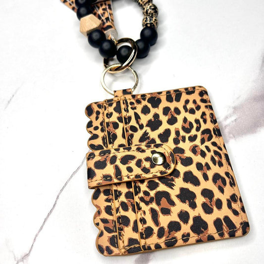 Animal print wallet