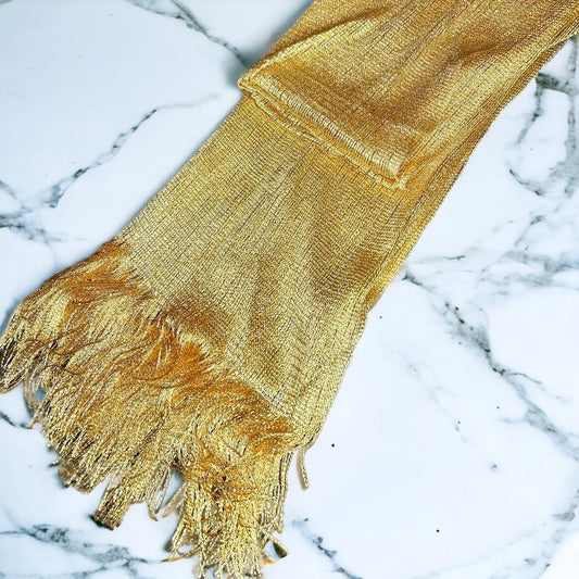 Gold scarf